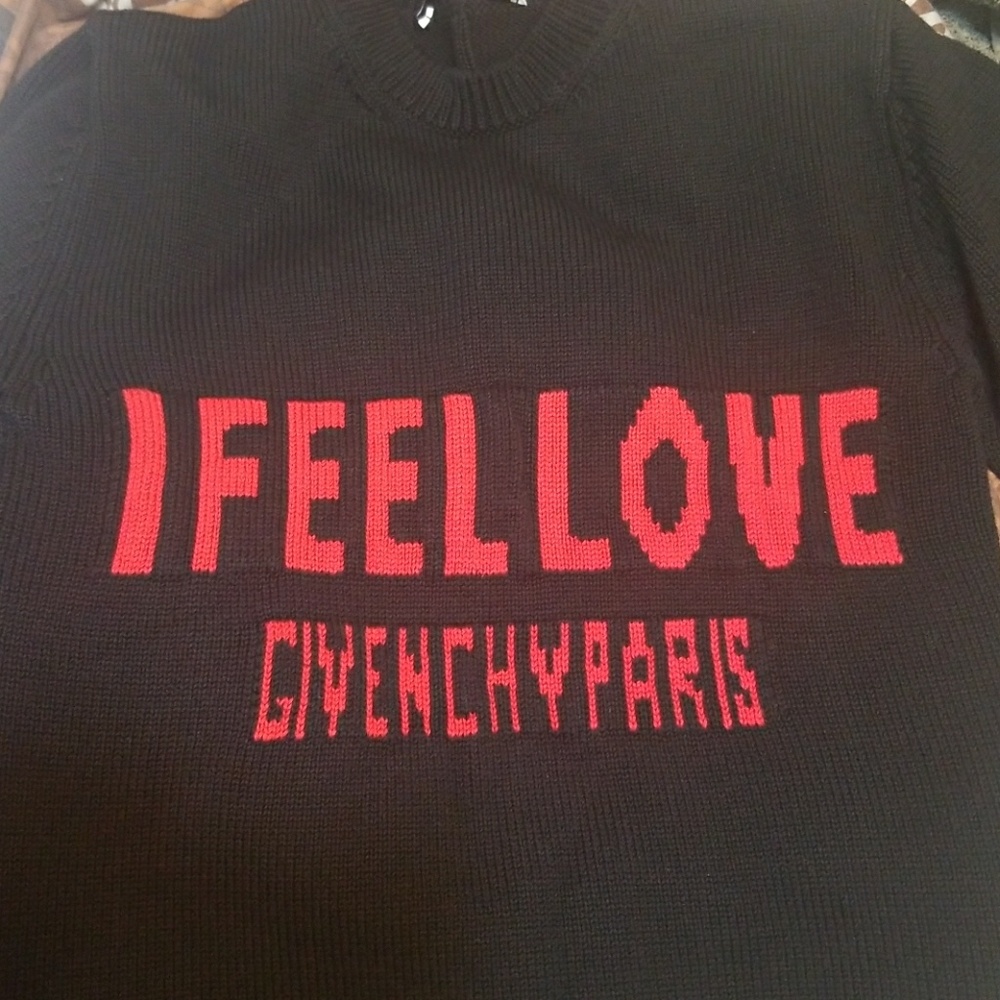 Givenchy sweater I feel love